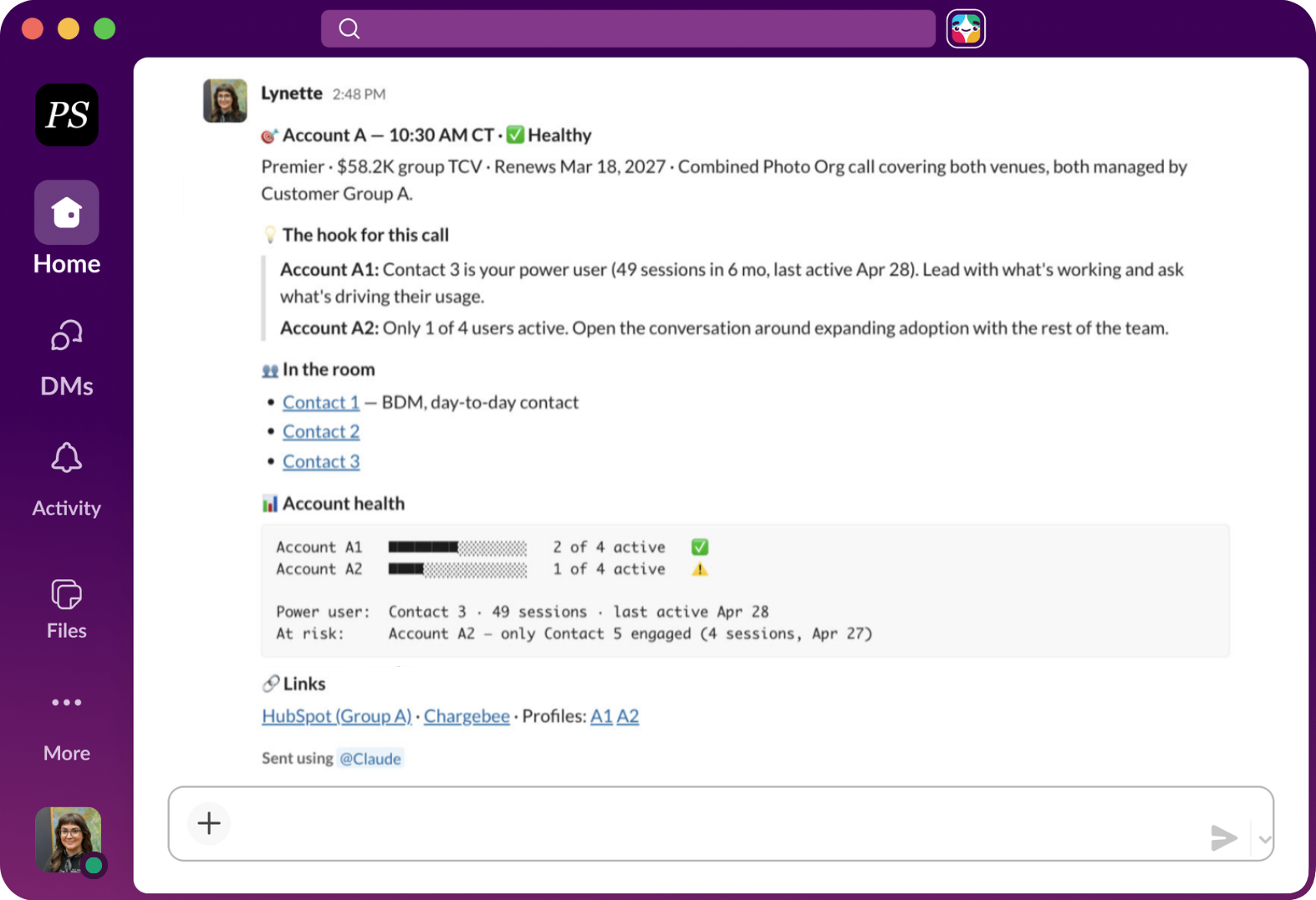 Automated customer meeting intelligence